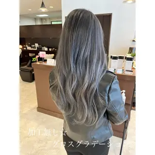 ロング カラー 坂井田 浩樹のヘアスタイル