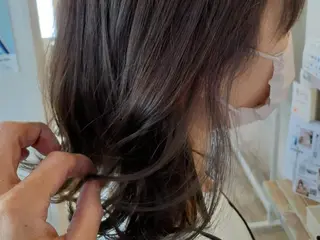 ミディアム 深澤 春樹のヘアスタイル