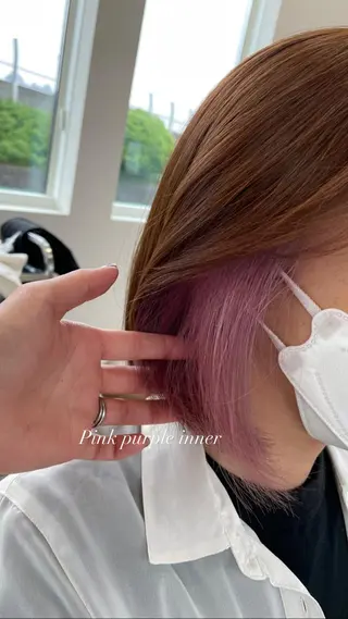 ミディアム 鈴木 妃帆未のヘアスタイル