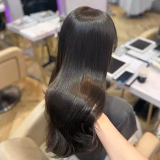 ロング 韓国ヘア/艶髪/ 透明感カラー/つぐみのヘアスタイル