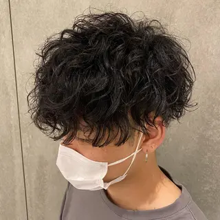 パーマ メンズ 瀧野 翔吾【メンズ特化】のヘアスタイル