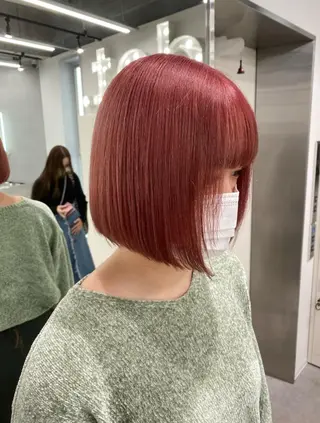 セミロング ✨ハイトーン/レイヤ ー/横浜/優内✨のヘアスタイル