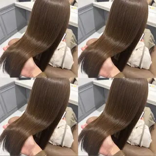 ロング カラー 透明感×髪質改善× エクステそうまのヘアスタイル