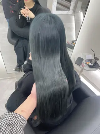 ロング カラー 心斎橋/ブリーチなし 髪質改善/レイヤーのヘアスタイル