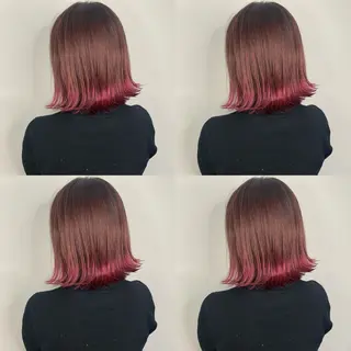 ショート カラー 袴田 伊代のヘアスタイル