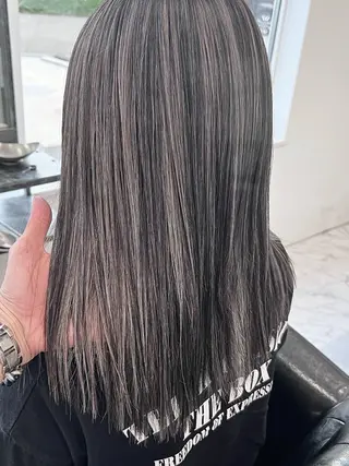 セミロング waku 豊橋藤沢店のヘアスタイル