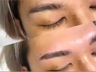 メンズ アイブロウ L'aube eyelashのマツエク・マツパデザイン