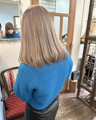 セミロング ウルフカット🪽 レイヤー/髪質改善のヘアスタイル