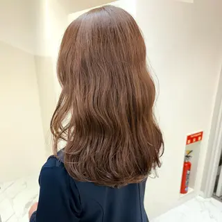 ミディアム カラー 🍒透明感カラー/ セット/SAKURAのヘアスタイル