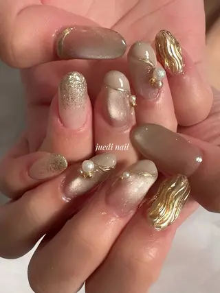 ネイル juedi nail 〜木曜日のネイル〜のネイルデザイン