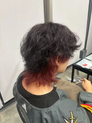 カラー メンズ ユージ カラーモデル募集のヘアスタイル