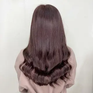 セミロング カラー KEISUKE🐶 カラー✨エクステのヘアスタイル