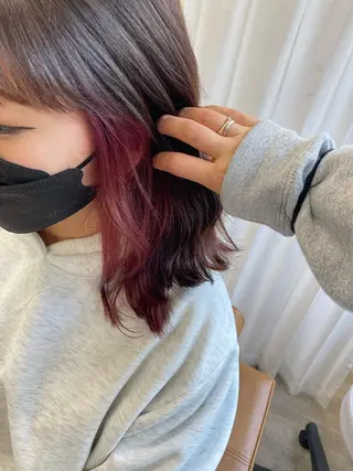 ミディアム カラー 💫大宮美容師💫 azusaのヘアスタイル