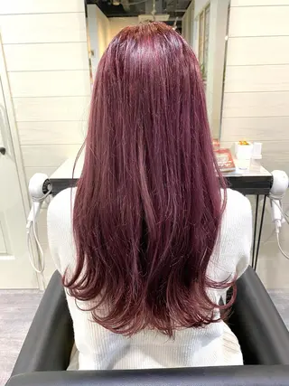 ロング カラー 先着1名様限定 カット無料のヘアスタイル