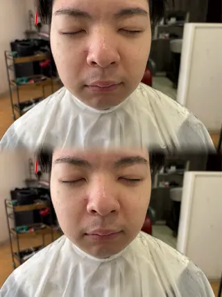 ショート メンズ 髪質改善TR特化 副店長 坂田一樹】のヘアスタイル