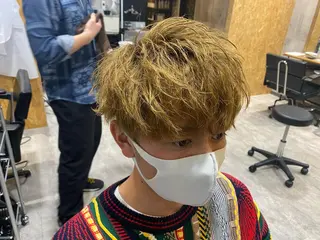 メンズ anhelo髪質改善 メテオ髪質改善名駅のヘアスタイル