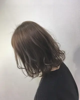 ミディアム はまべ です☆のヘアスタイル