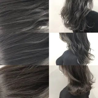 カラー 💖ブリーチなし透明 感💖ASAHIのヘアスタイル