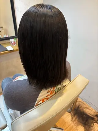 ミディアム 韓国ヘアー🇰🇷 MIWAのヘアスタイル