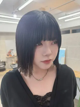 ショート カラー 縮毛矯正/髪質改善 インナーカラーせいぎのヘアスタイル