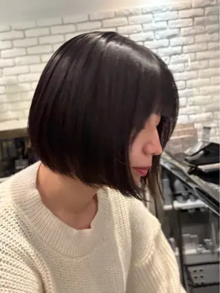 ショート riko表参道/ ボブ/アンニュイヘアのヘアスタイル