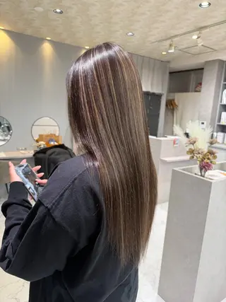 ロング カラー 福岡美髪矯正/ KAEDEのヘアスタイル