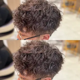 パーマ メンズ 【メンズパーマ✨️ 髪質改善矯正】岩城のヘアスタイル
