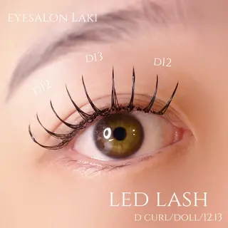 マツエク・マツパ eyesalon Lakiのマツエク・マツパデザイン