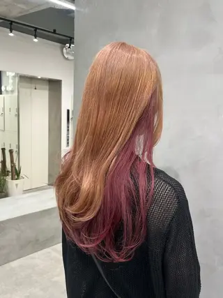 カラー 中村 彩夏のヘアスタイル