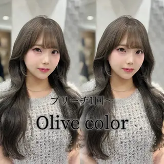 ロング GEM lit Renaのヘアスタイル