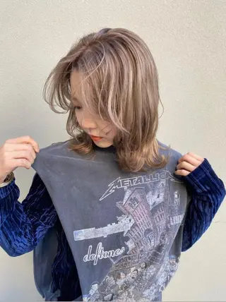 ミディアム SIKI yuuna レイヤーカット🪽のヘアスタイル