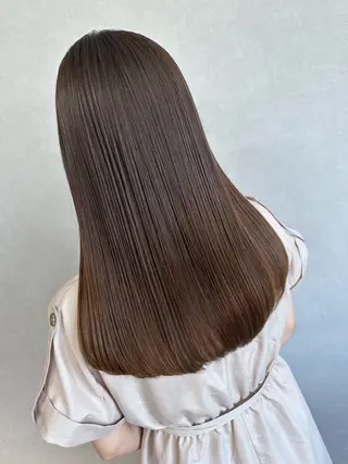 ロング Luana 照沼翔太のヘアスタイル