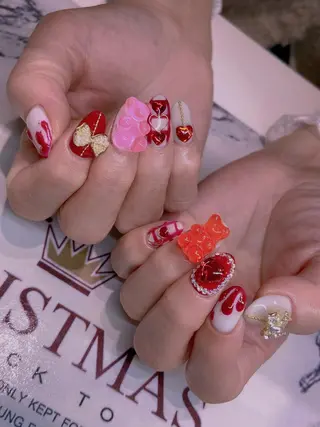 ネイル 長さだし専門店 M2　rikaのネイルデザイン