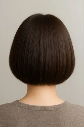 ミディアム miku カラー／ヘッドスパのヘアスタイル