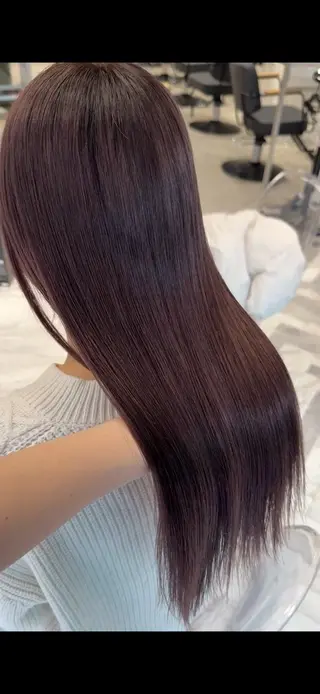 カラー 酸性ストレート /ハイトーン/つばさのヘアスタイル