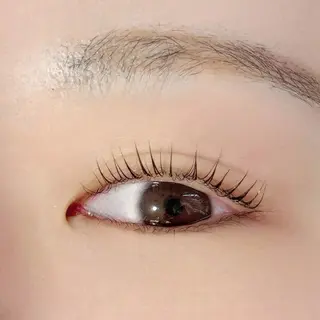 マツエク・マツパ 暖色/レイヤーカット /艶髪/髪質改善/のマツエク・マツパデザイン