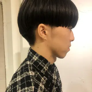 ショート カラー パーマ ヘアアレンジ メンズ パーソナルカラー合わ せたカラー🤍なつみのヘアスタイル