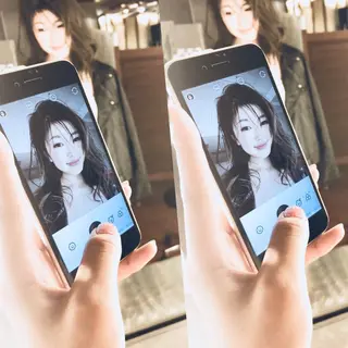 ロング 加藤  淳のヘアスタイル