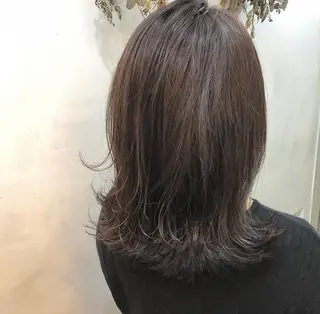 ミディアム mayu ○のヘアスタイル