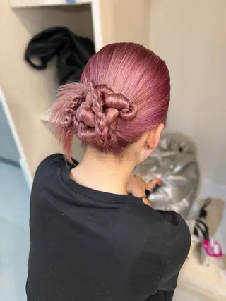 ヘアアレンジ sakura カットモデル募集💖のヘアスタイル