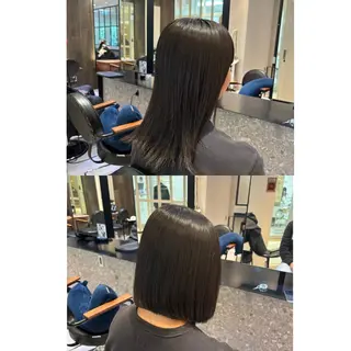 ミディアム カラー/髪質改善 トリートメント/優果のヘアスタイル