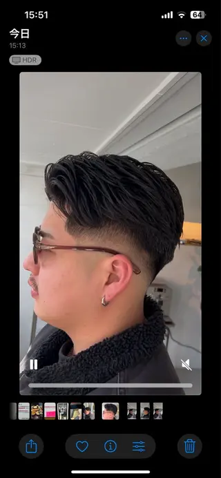 ショート メンズ 吉田 彩人のヘアスタイル