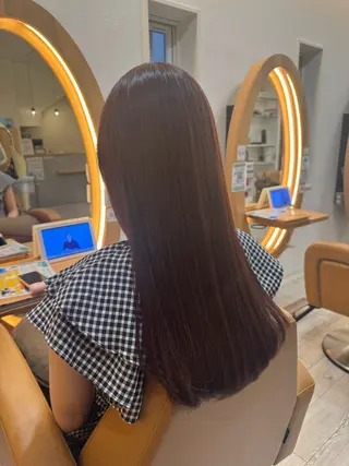 ロング 高橋 ひなののヘアスタイル