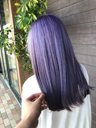 ロング 太白区/白髪ぼかし ハイライト/千葉達人のヘアスタイル