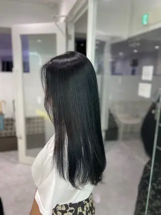 ロング カラー ヘアアレンジ Over hair_ misakiのヘアスタイル