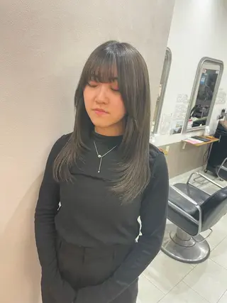 ミディアム Hika.ハイトーン 髪質改善🩵ᩚ🫧のヘアスタイル