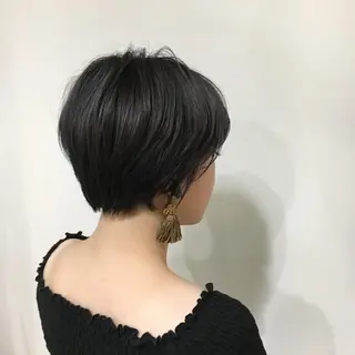 ショート カラー レイヤー/顔周り /AKARIのヘアスタイル