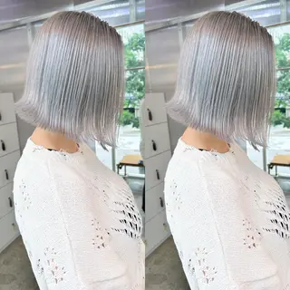 ミディアム カラー yoriダブルカラー 代表すがわらのヘアスタイル