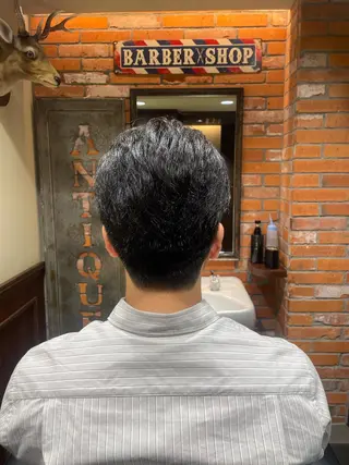 ショート メンズ ヒロ銀座 渡辺 紗菜のヘアスタイル