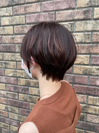 ショート カラー 大住 京平のヘアスタイル